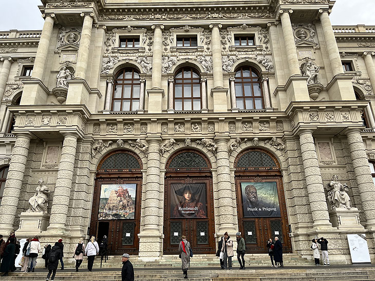 Sonderausstellung „Rembrandt und Hoogstraten“ im Kunsthistorischen Museum - noch bis 12. Januar 2025 (©Foto: Gaby Hildenbrandt) 